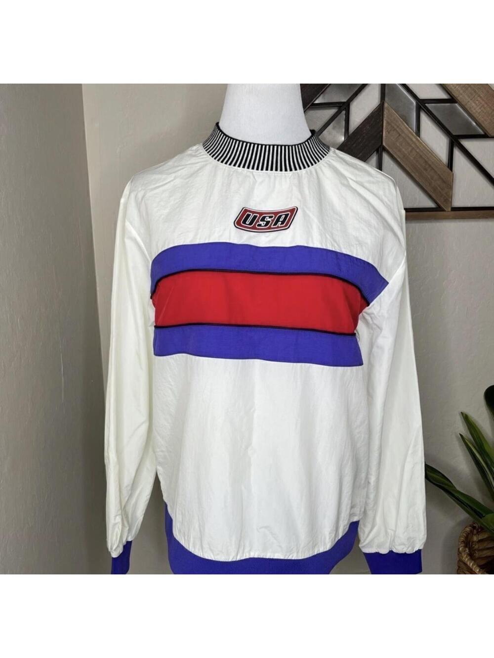 Forever 21 USA pullover jacket